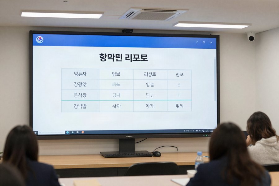 학부모 리포트 화면